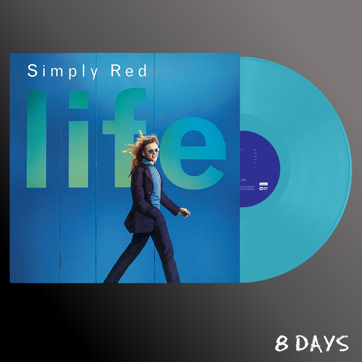 Simply Red - Life - EcoRecord Curacao Blue Vinyl LP | Pre-Order 17.10.26