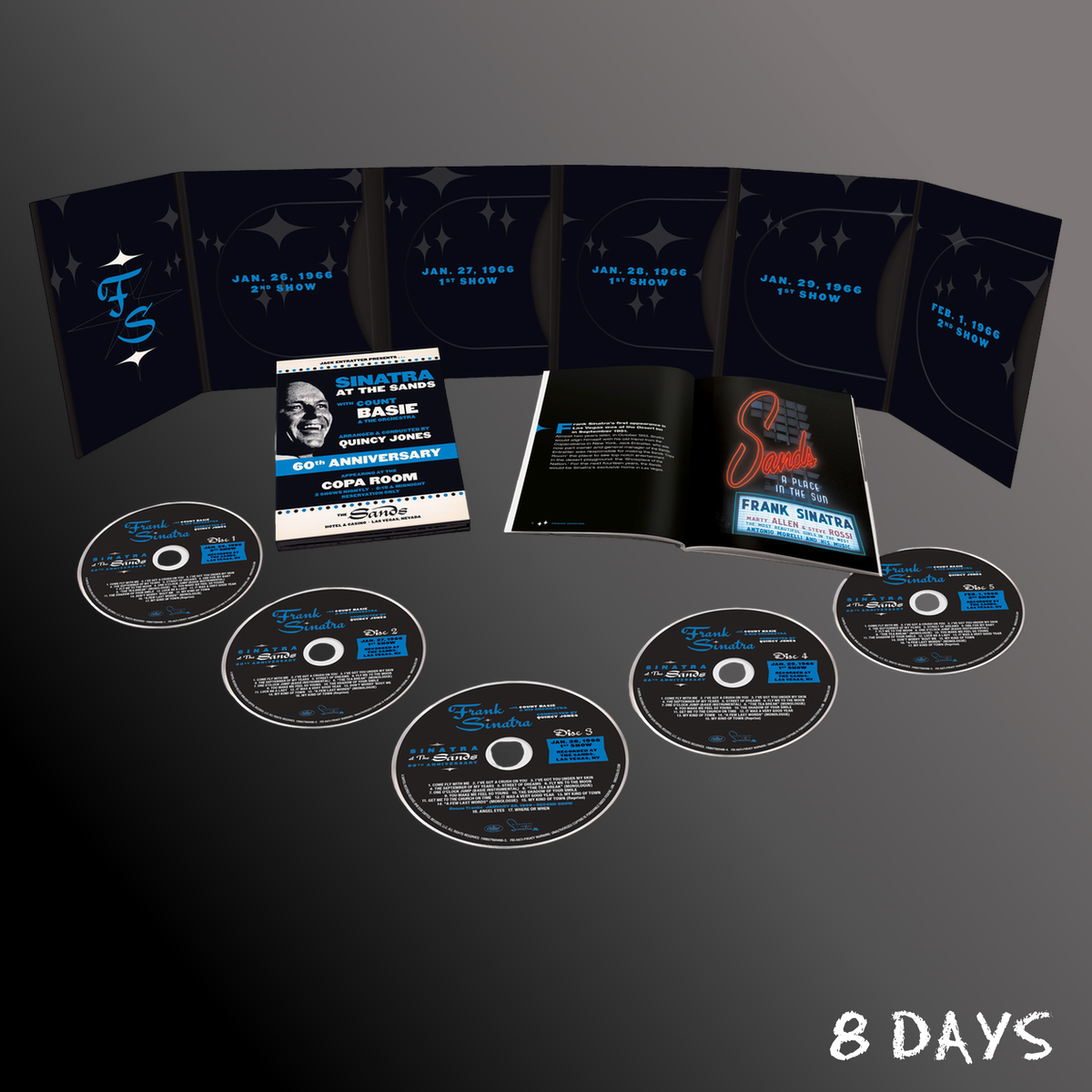 Frank Sinatra - Sinatra At The Sands 60th Anniversary - 5CD | Pre-Order 23.10.26