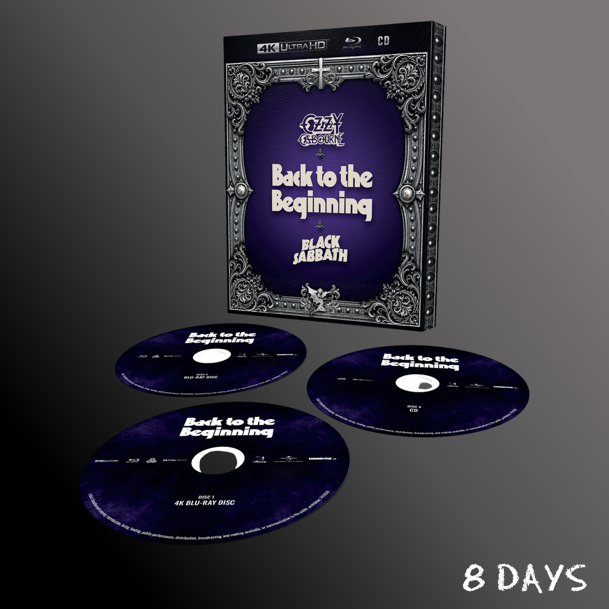 Ozzy Osbourne & Black Sabbath - Back To The Beginning - CD + 2 Blu-ray | Pre-Order 11.12.26