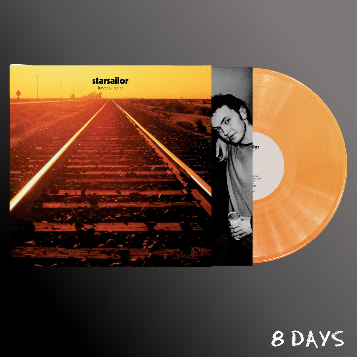 Starsailor - Love Is Here (2026 Remastered) - Translucent Orange Vinyl LP | Pre-Order 2.10.26