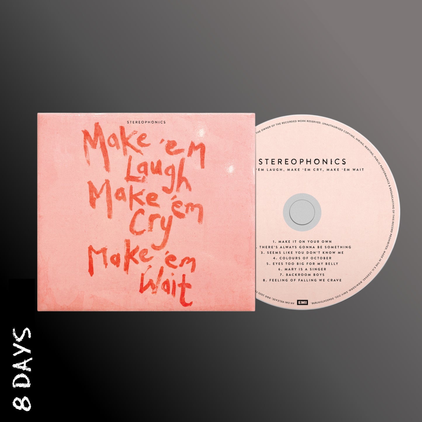 Stereophonics - Make 'em Laugh, Make 'em Cry, Make 'em Wait - CD - Pre Order 25/4/25