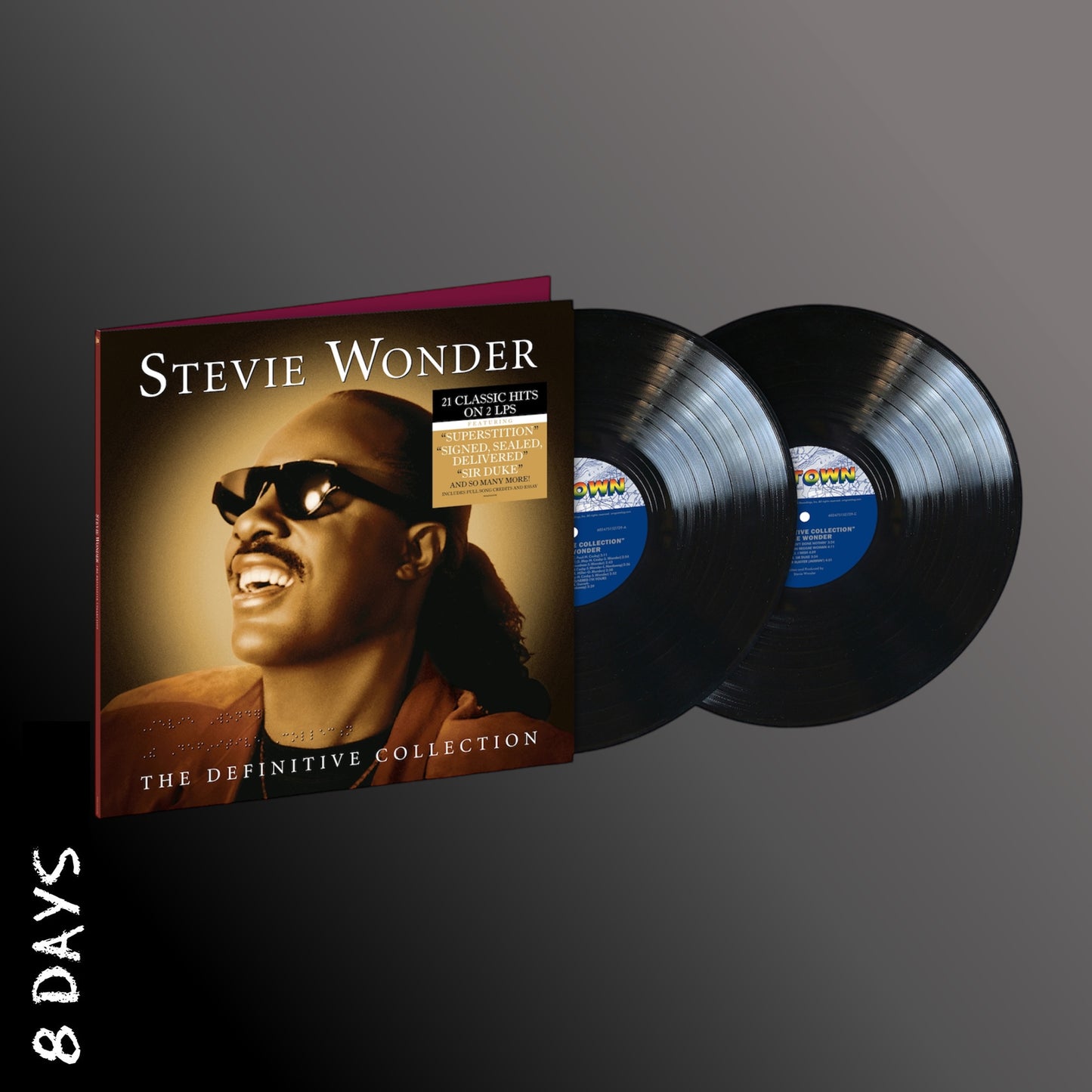 Stevie Wonder - The Definitive Collection - Black Vinyl - Pre Order 6/12/24