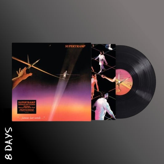 Supertramp - Famous Last Words - Black Vinyl - Pre Order 20/3/26