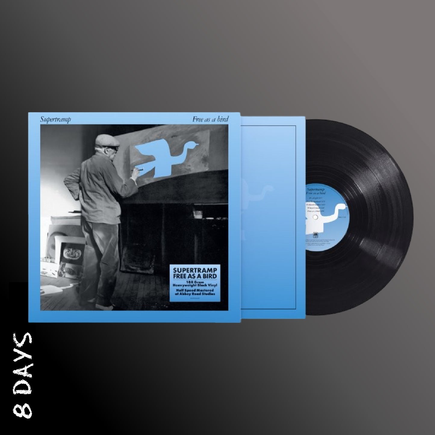 Supertramp - Free as a Bird (HSM) - Black Vinyl - Pre Order 19/6/26