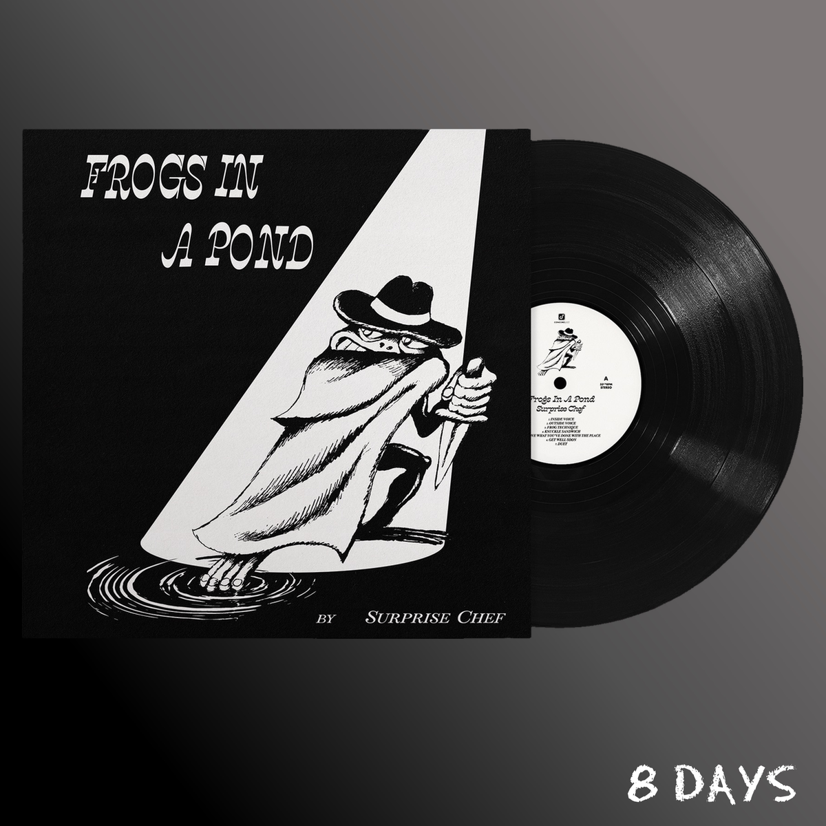 Surprise Chef - Frogs In A Pond - Black Vinyl LP | Pre-Order 23.10.26