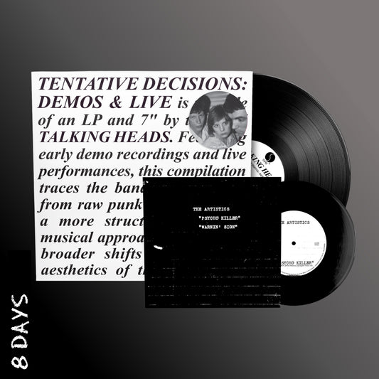 Talking Heads - Tentative Decisions: Demos & Live - Black Vinyl + 7" - Pre Order 13/3/26