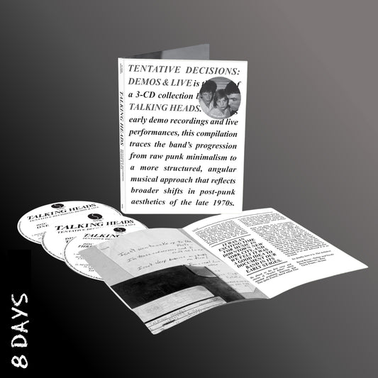 Talking Heads - Tentative Decisions: Demos & Live - 3CD DVD - Pre Order 13/3/26