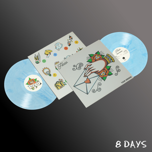 Hew - Your Version - Serenity Blue Vinyl LP | Pre-Order 28.8.26