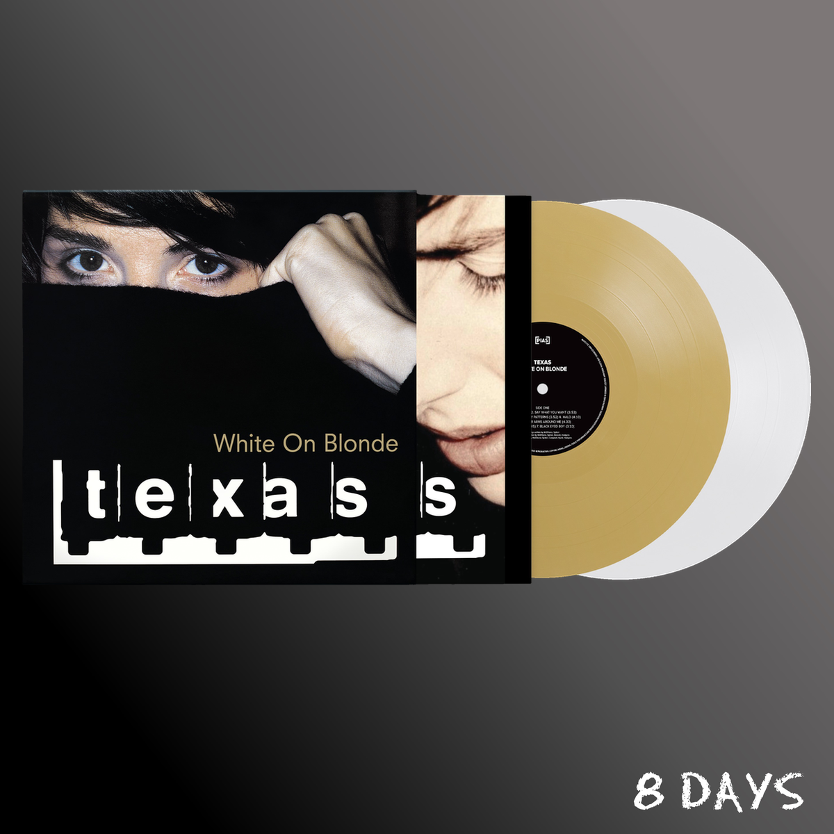 Texas - White On Blonde (30th Anniversary) - White & Gold Vinyl 2LP | Pre-Order 5.2.27