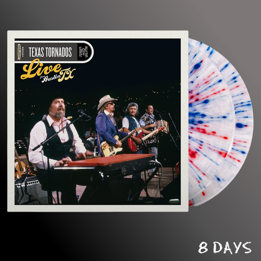 Texas Tornados - Live From Austin, TX - Red, Blue Splatter Vinyl 2LP | Pre-Order 16.10.26