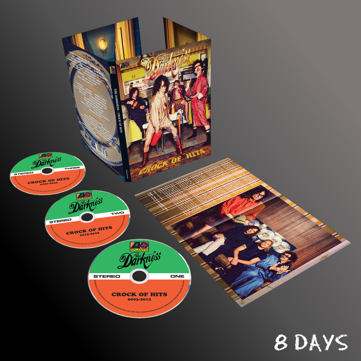 The Darkness - Crock Of Hits - 3CD | Pre-Order 27.11.26