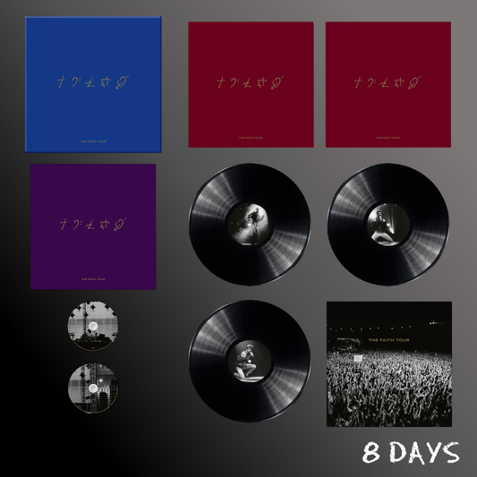 George Michael - The Faith Tour - Deluxe Set Black Vinyl 3LP + 2CD | Pre-Order 6.11.26