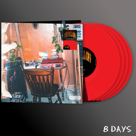 J Cole - The Fall-Off - Red Vinyl 4LP | Pre-Order 18.9.26