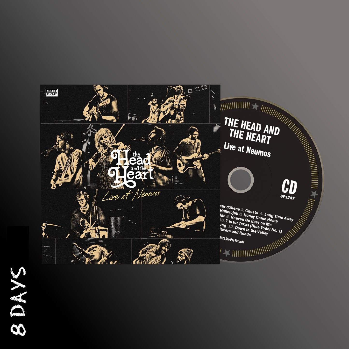 The Head And The Heart - Live At Neumos - CD - Pre Order 10/7/26