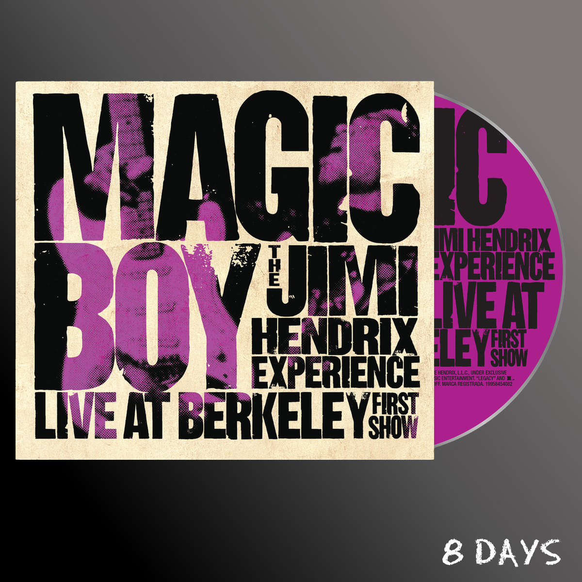 The Jimi Hendrix Experience - Magic Boy - Live at Berkeley, 1st Show - CD | Pre-Order 16.10.26