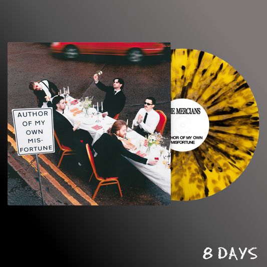 The Mercians - Author Of My Own Misfortune - Yellow & Black Splatter Vinyl LP | Pre-Order 22.1.27