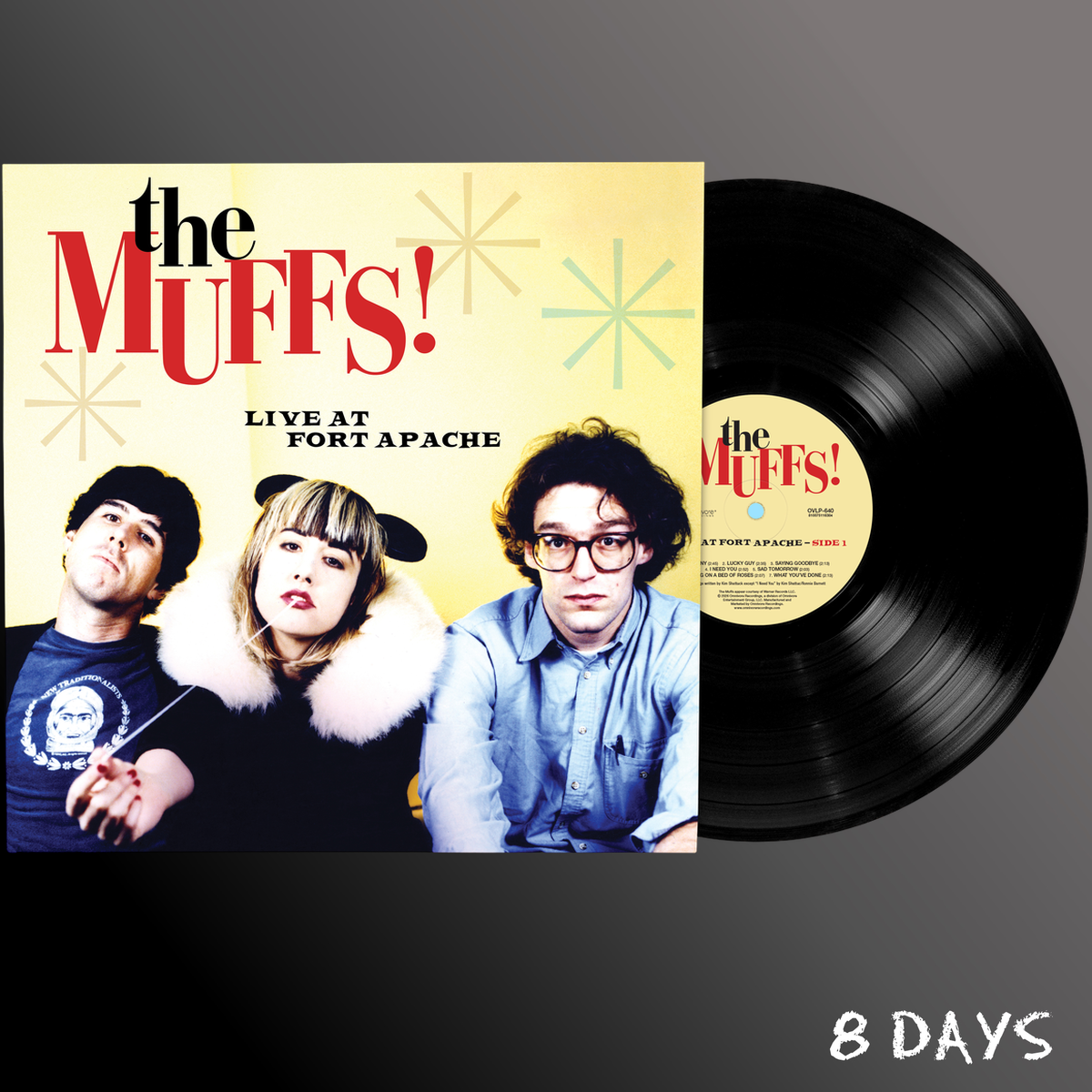 THE MUFFS - LIVE AT FORT APACHE - Black Vinyl LP | Pre-Order 28.8.26