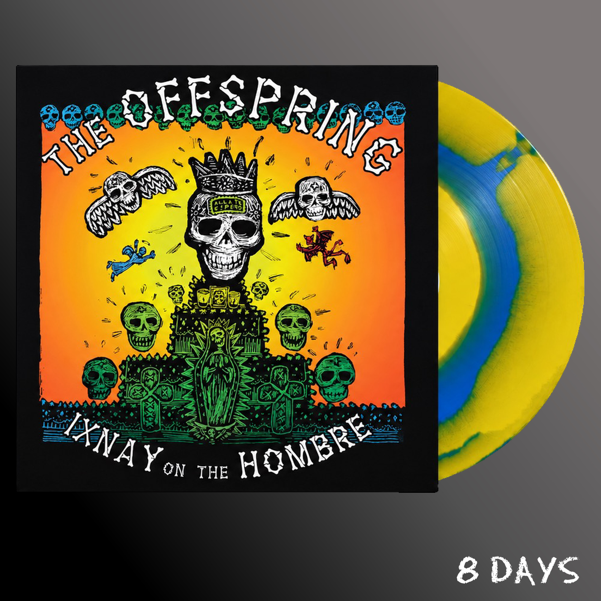 The Offspring - Ixnay On The Hombre - Yellow & Blue Marble Vinyl LP | Pre-Order 17.10.26