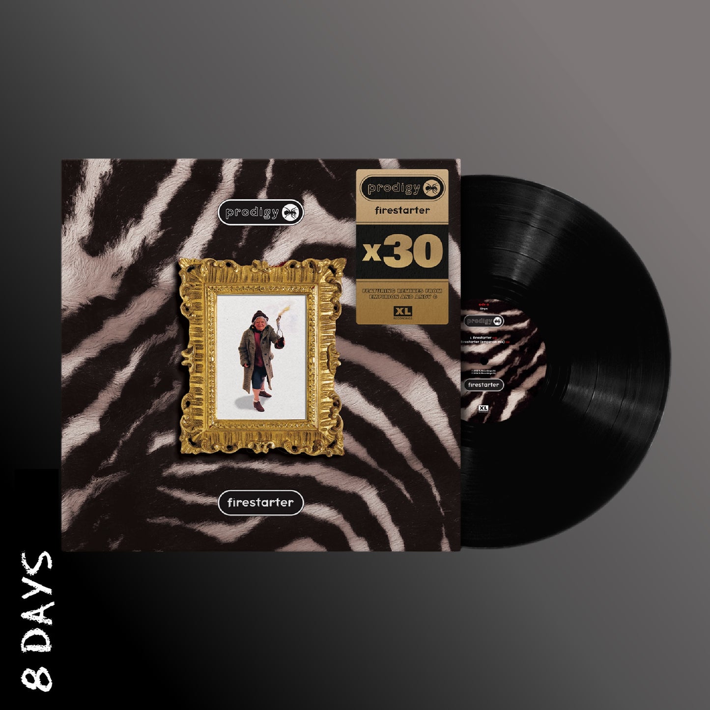 The Prodigy - Firestarter x30 Vinyl Edition - 12" Black Vinyl - Pre Order 13/3/26