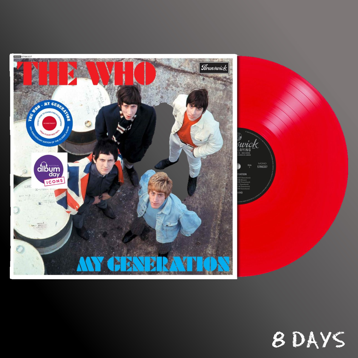 The Who - My Generation (60th Anniversary Edition) - Red Vinyl LP | Pre-Order 17.10.26