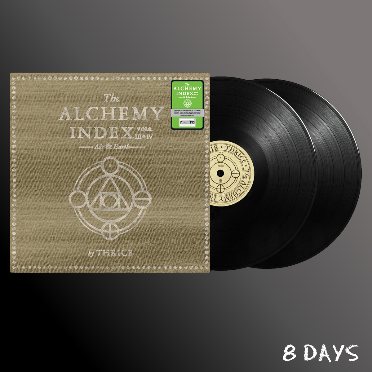 Thrice - The Alchemy Index Vols. III & IV: Air & Earth - Black Limited Edition Vinyl 2LP | Pre-Order 20.11.26