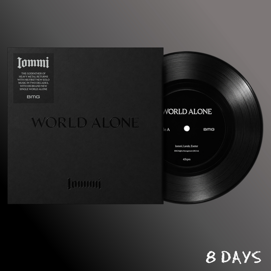 Tony Iommi - World Alone - Black Limited Edition Vinyl 7" | Pre-Order 4.9.26