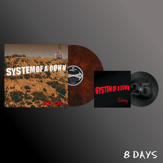 System of a Down - Toxicity - Indies Burgundy Shadow + 7" Vinyl LP | Pre-Order 20.11.26