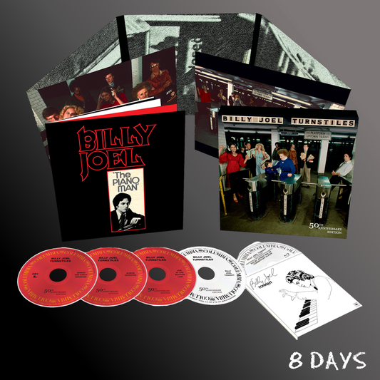 Billy Joel - Turnstiles (50th Anniversary) - 4CD & Blu-ray | Pre-Order 11.12.26