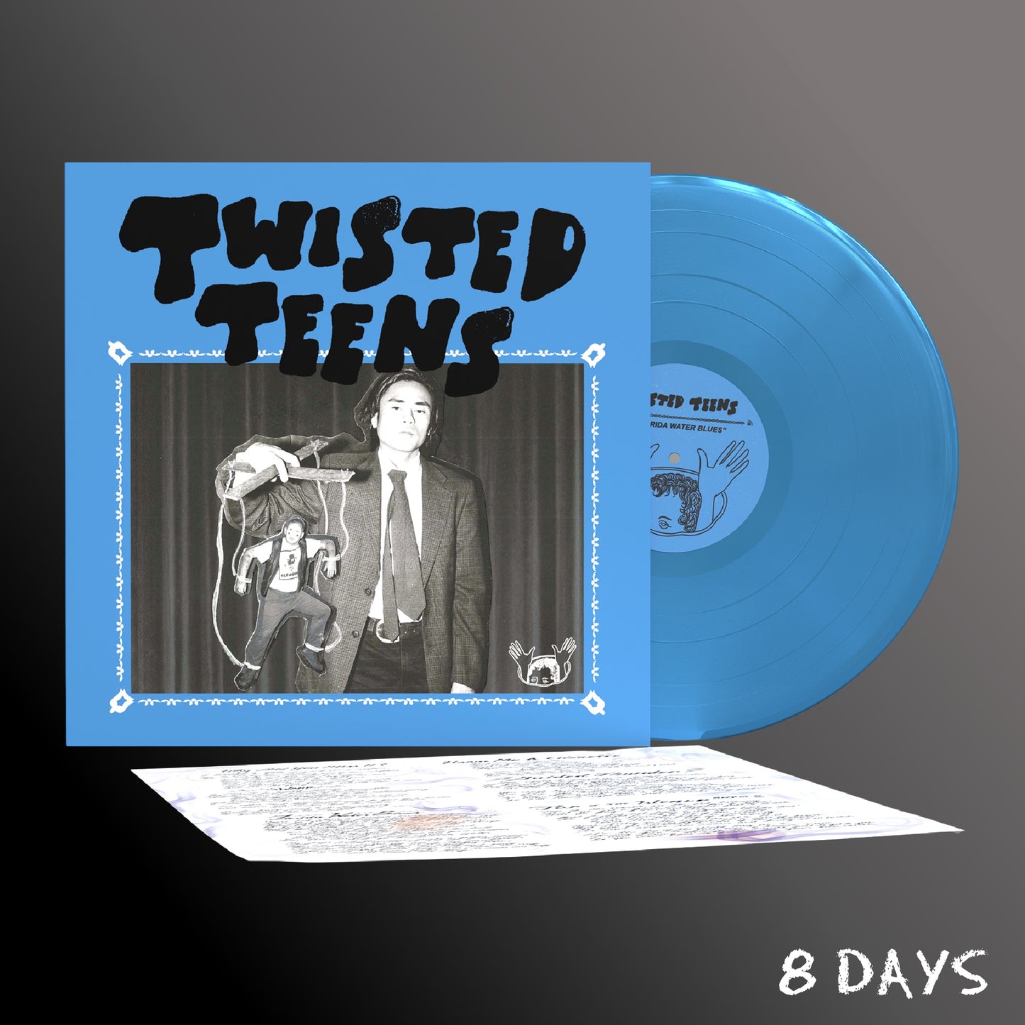 Twisted Teens - Florida Water Blues - Sky Blue Vinyl LP | Pre-Order 18.9.26