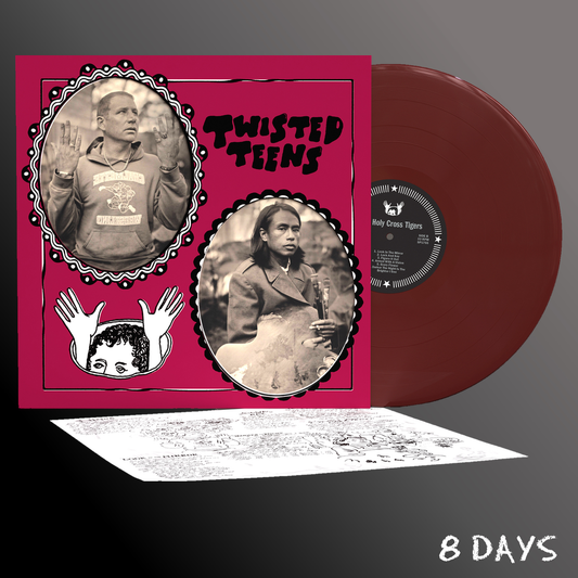 Twisted Teens - The Holy Cross Tigers - Maroon Vinyl LP | Pre-Order 6.11.26
