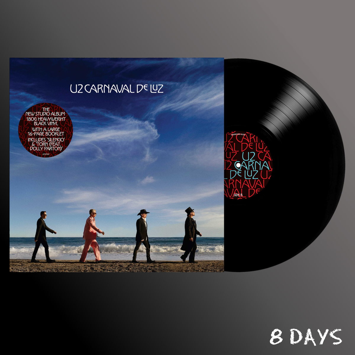 U2 - Carnaval De Luz - Black Vinyl LP | Pre-Order 13.11.26