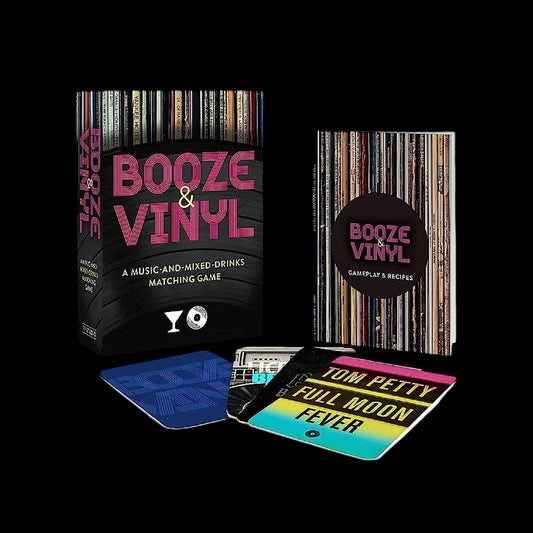 Booze & Vinyl - Music And Mixed Drinks Game