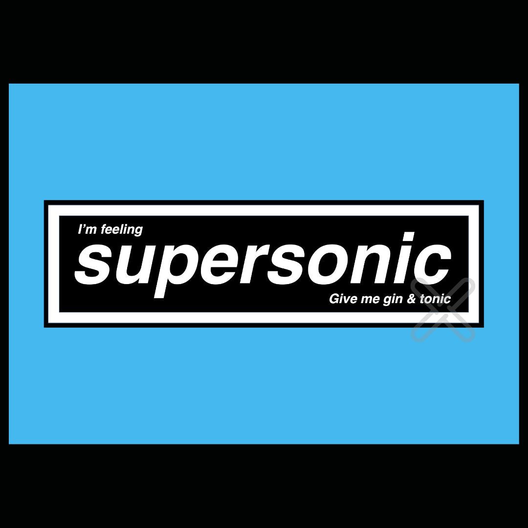 Supersonic - Poster Print - Wall Art