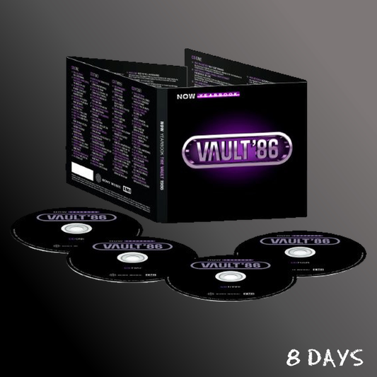 NOW Yearbook - THE VAULT: 1986 - 4CD | Pre-Order 18.9.26