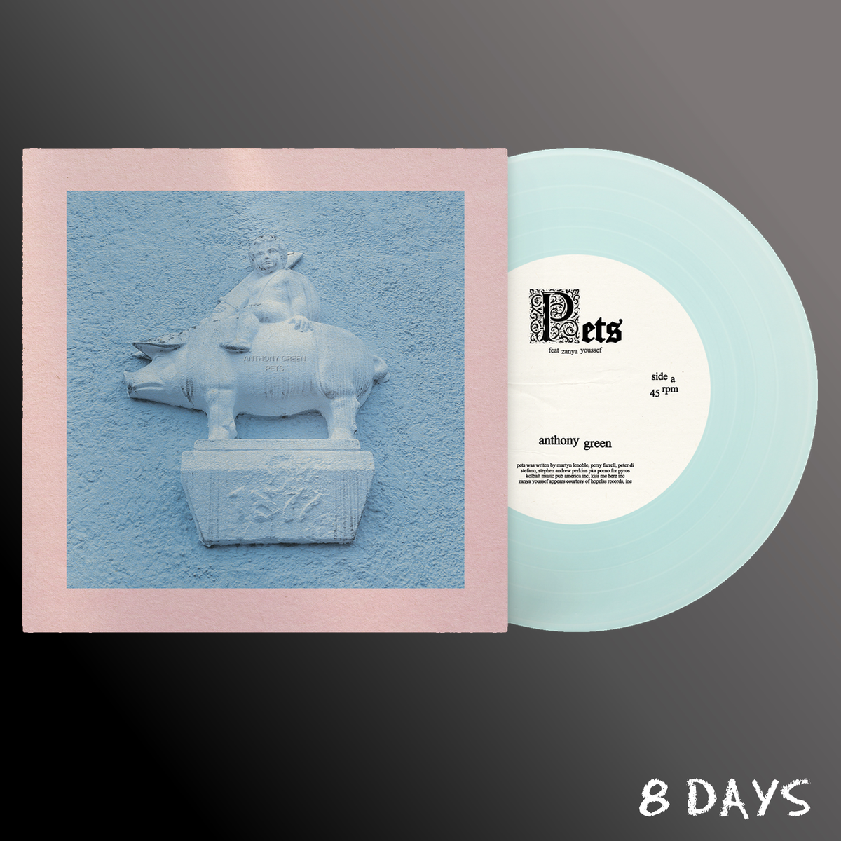 Anthony Green - Pets - Coke Bottle Clear Vinyl 7" | Pre-Order 4.12.26