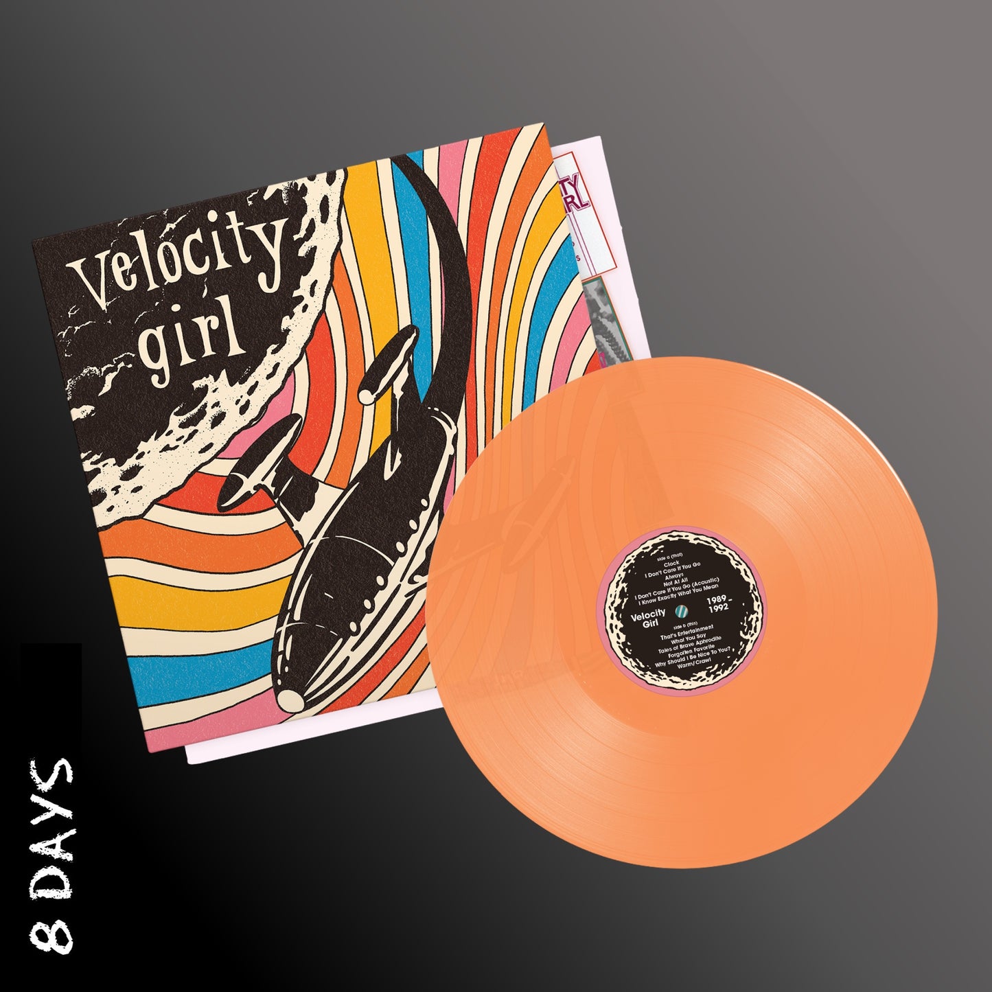 Velocity Girl - 1989-1992 - Transparent Orange Vinyl - Pre Order 28/8/26