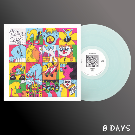 The Sewing Club - SEW - Coke Bottle Clear Vinyl LP | Pre-Order 2.10.26