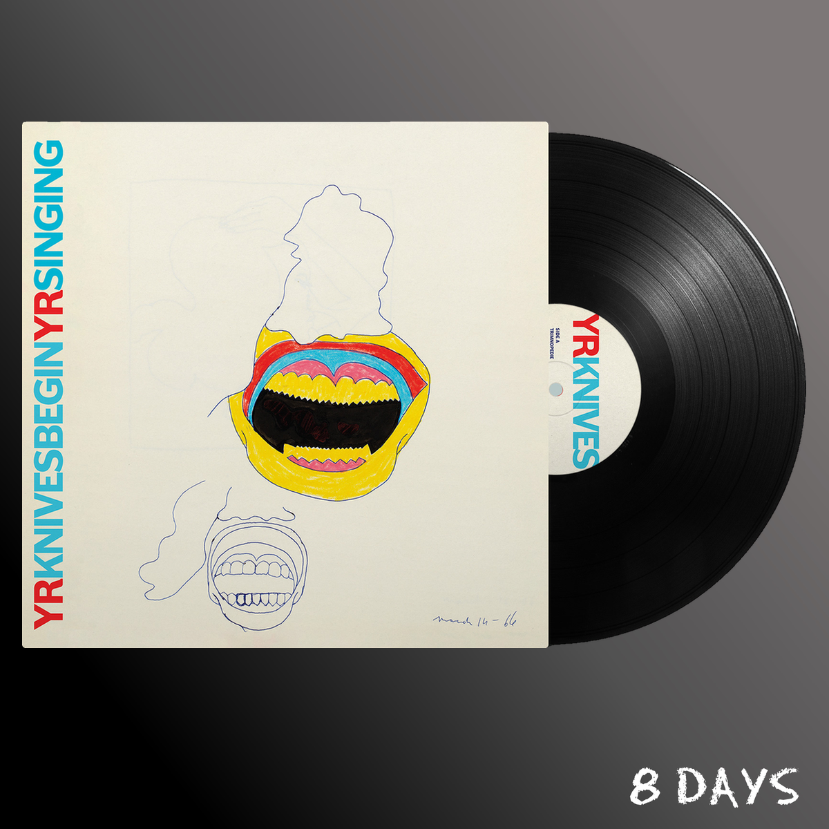 Yr Knives - Begin Yr Singing - Black Vinyl LP | Pre-Order 30.10.26
