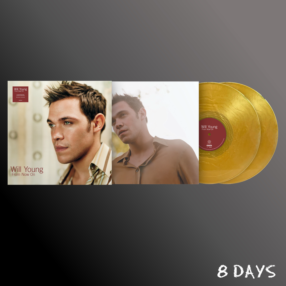 Will Young - From Now On - Transparent Gold Vinyl 2LP | Pre-Order 27.11.26