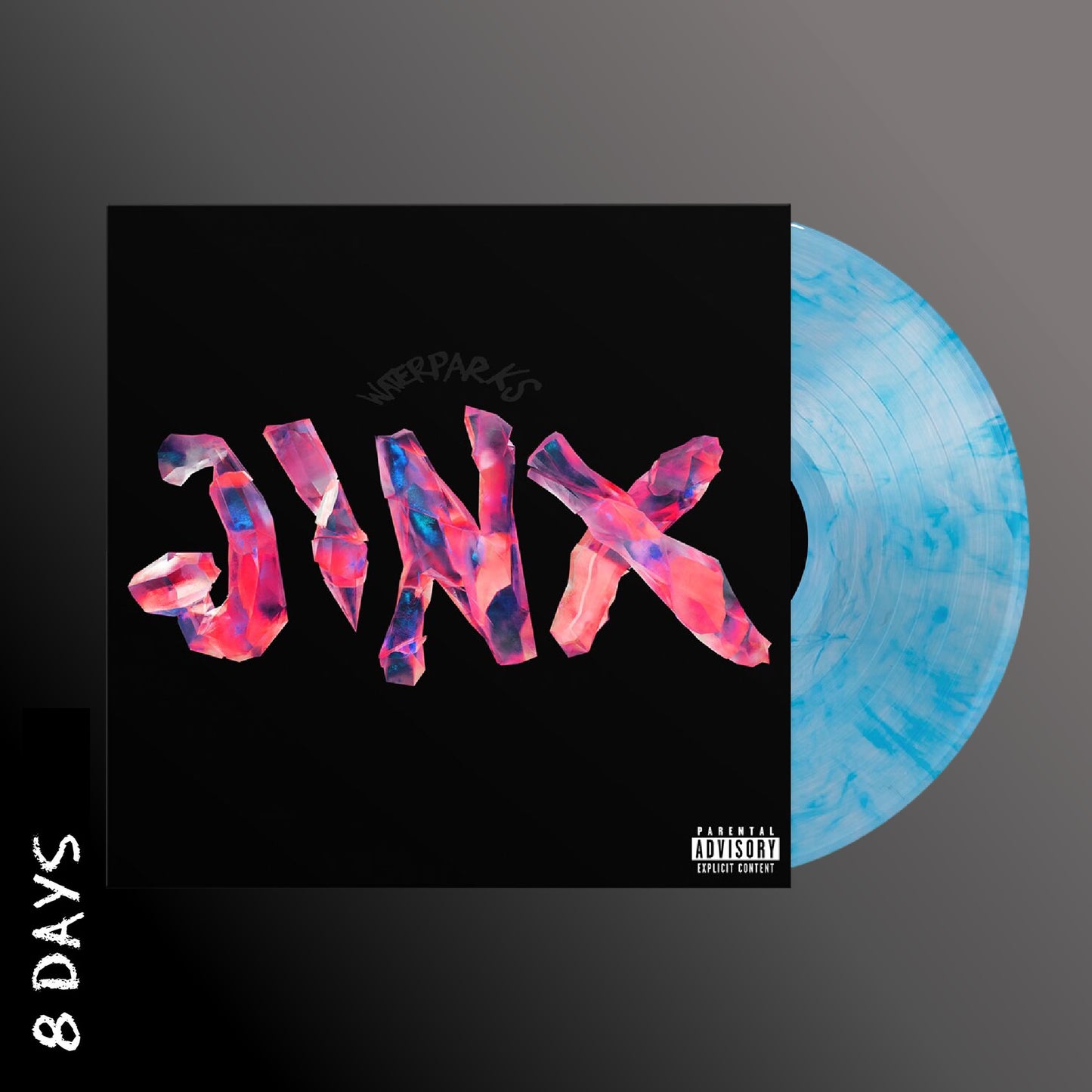 Waterparks - JINX - Indies Blue Aqua Vinyl - Pre Order 24/7/26
