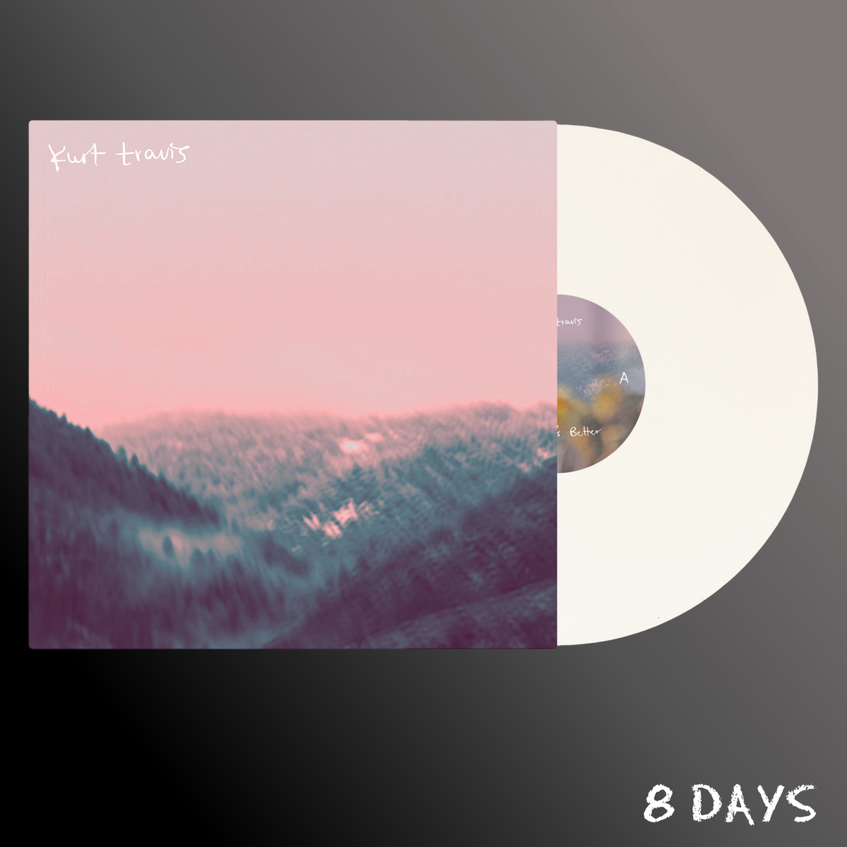Kurt Travis - Anywhere's Better - White Vinyl LP | Pre-Order 25.9.26