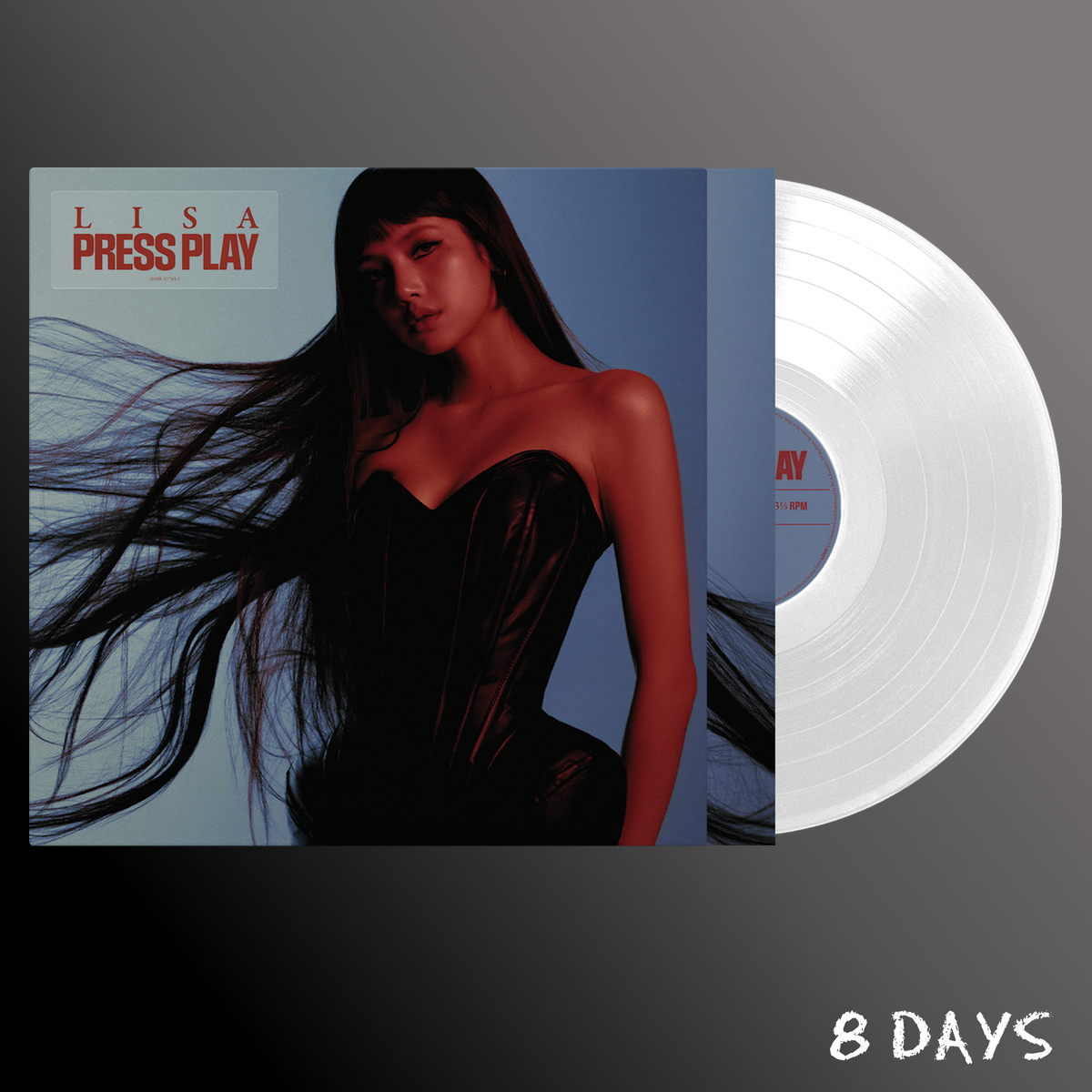 LISA - PRESS PLAY - Clear EP Vinyl LP | Pre-Order 23.10.26
