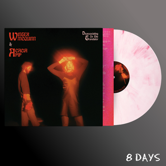 Winter McQuinn & Acacia Pip - Disassociating On The Travelator - Pink Haze Vinyl 12 | Pre-Order 16.10.26