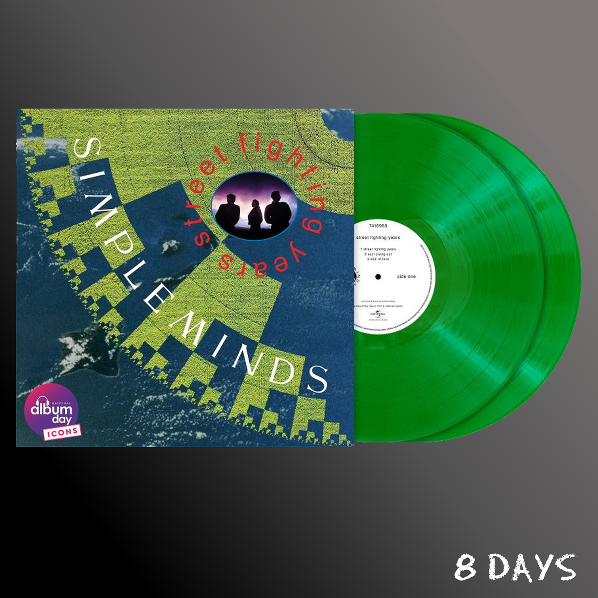 Simple Minds - Street Fighting Years - Green Transparent Vinyl 2LP | Pre-Order 17.10.26