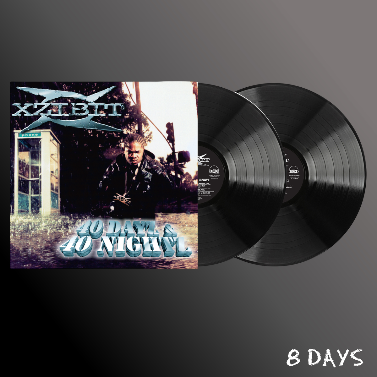 Xzibit - 40 Dayz & 40 Nightz - Black Vinyl 2LP | Pre-Order 18.9.26