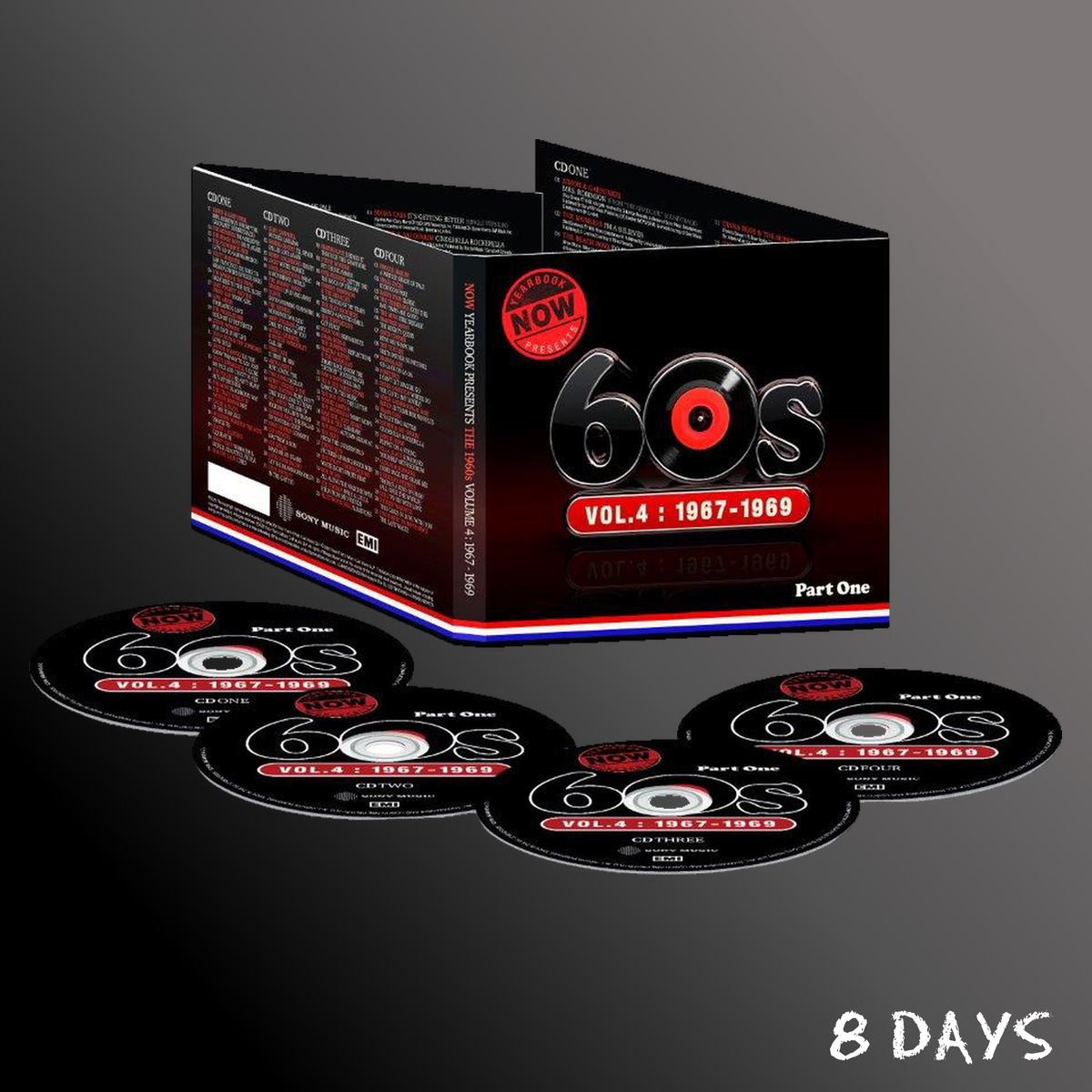 NOW Yearbook - The 60s - Volume Four: 1967-1969 - Part One - 4CD | Pre-Order 27.11.26