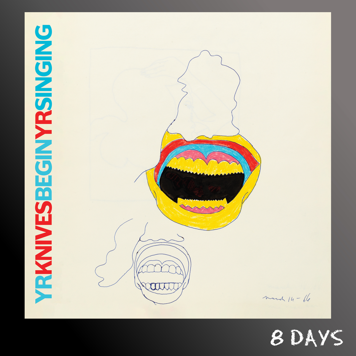 Yr Knives - Begin Yr Singing - CD | Pre-Order 30.10.26