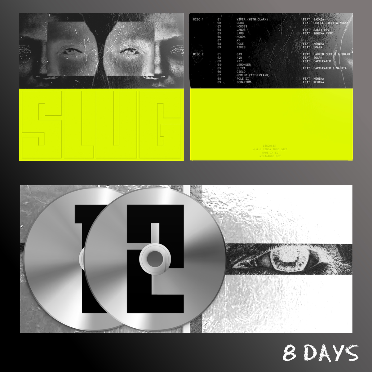 Bicep - Slug - 2CD | Pre-Order 29.1.27