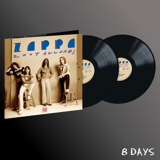 Frank Zappa - Zoot Allures 50th Anniversary - Black Vinyl 2LP | Pre-Order 4.12.26