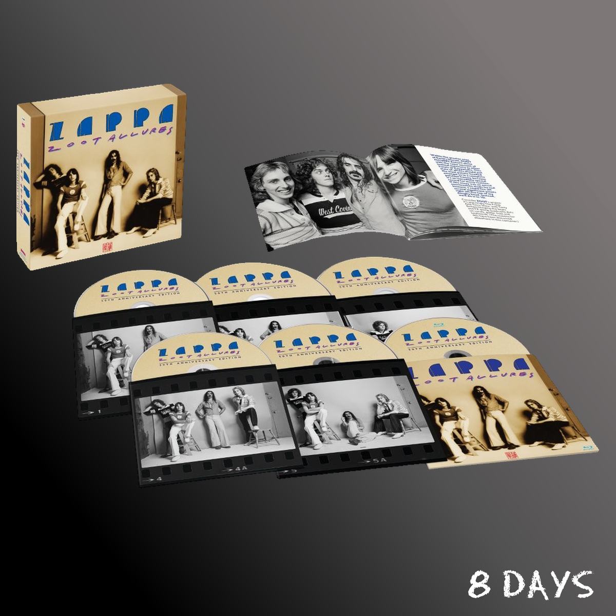 Frank Zappa - Zoot Allures 50th Anniversary - Deluxe Edition 5CD + Blu-ray | Pre-Order 4.12.26